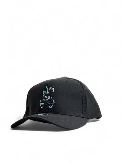 🐰 Psycho Bunny Black Cap – Iconic Skull Bunny Streetwear Hat 🔥