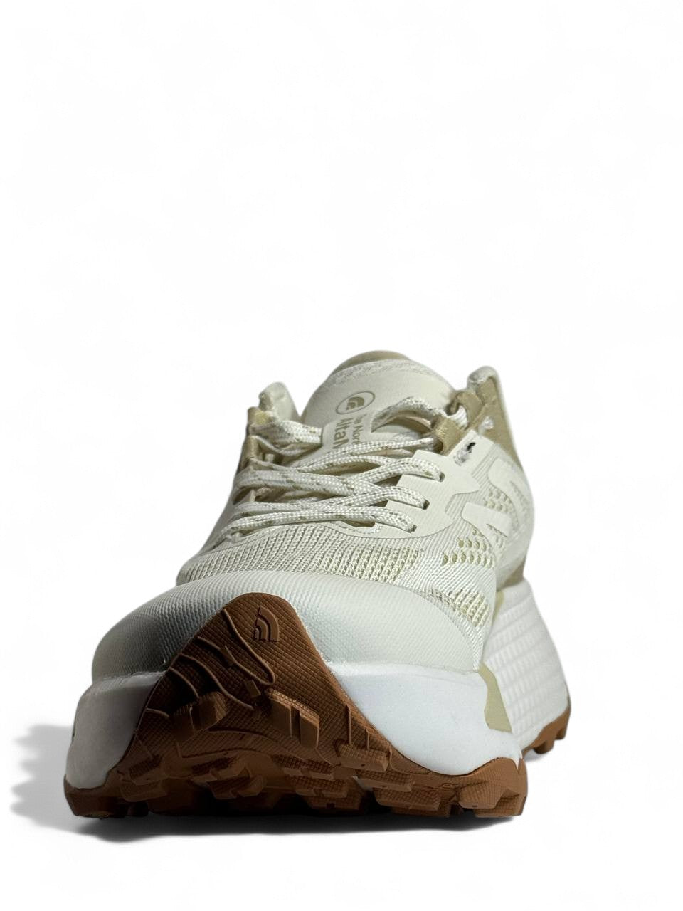 🤍 The North Face Beige Trail Sneakers – Lightweight Outdoor Performance Shoes 🏞️