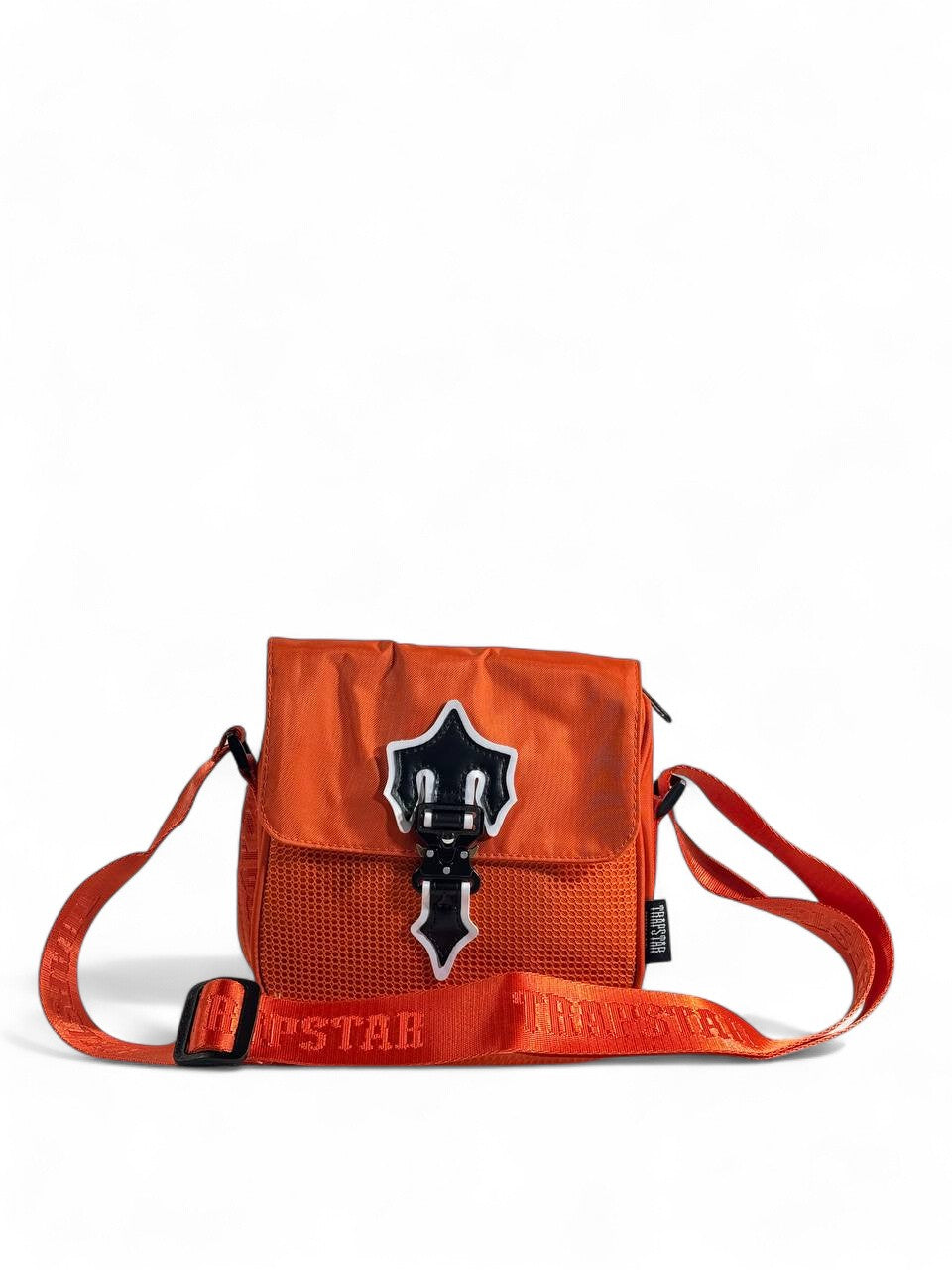 🧡 Trapstar Orange Crossbody Bag – Bold Urban Streetwear Shoulder Bag 🔥