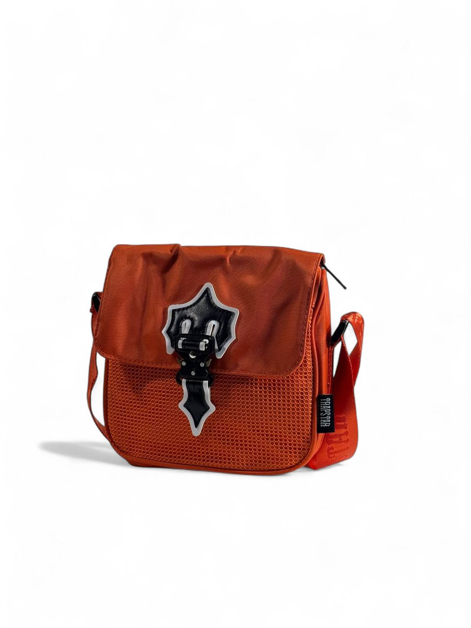 🧡 Trapstar Orange Crossbody Bag – Bold Urban Streetwear Shoulder Bag 🔥