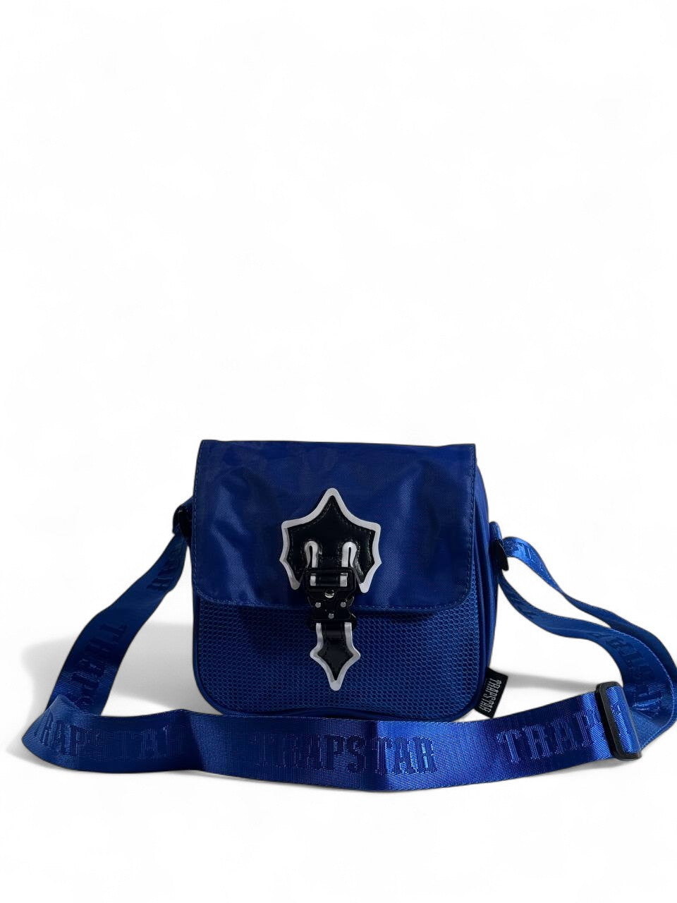 🔵 Trapstar Blue Crossbody Bag – Iconic Urban Streetwear Shoulder Bag 🔥