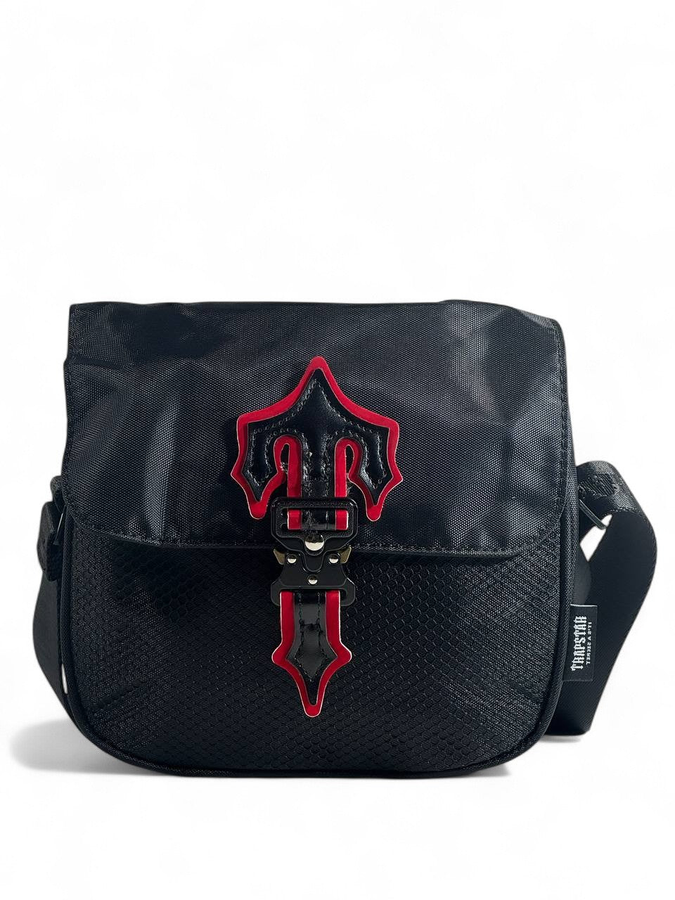 🖤❤️ Trapstar Black & Red Crossbody Bag – Iconic Urban Streetwear Shoulder Bag 🔥