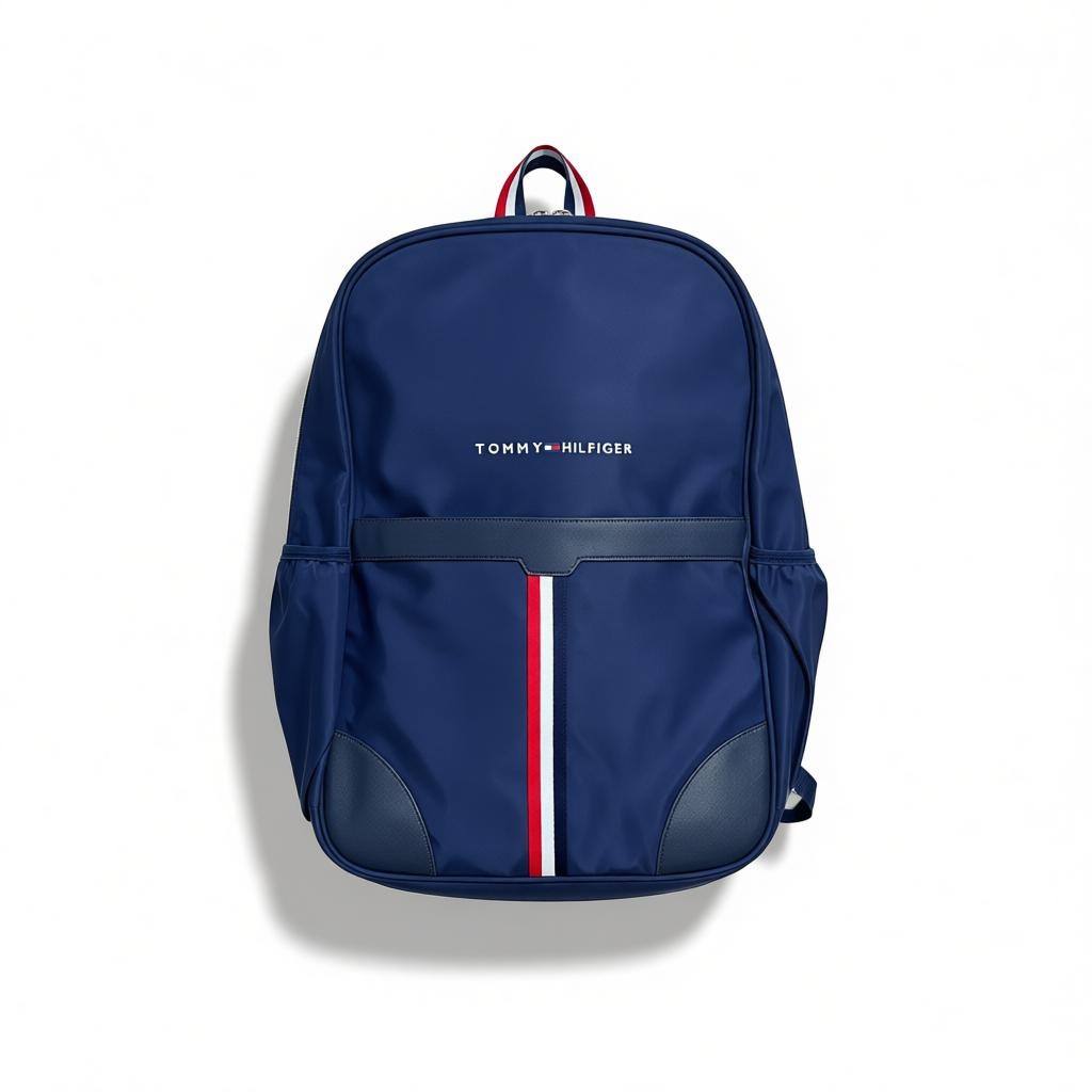 🎒 Tommy Hilfiger Classic Navy Backpack – Timeless Style, Everyday Comfort 🇺🇸