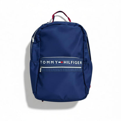 🎒 Tommy Hilfiger Signature Navy Backpack – Smart, Sporty & Iconic 🇺🇸