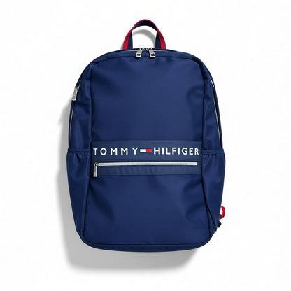 🎒 Tommy Hilfiger Signature Navy Backpack – Smart, Sporty & Iconic 🇺🇸