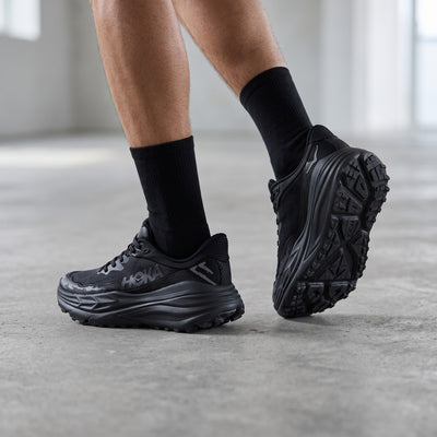 HOKA Clifton Running Shoes – Triple Black 🖤🏃‍♂️
