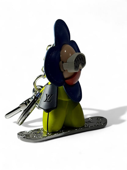 🏂 Louis Vuitton Vivienne Snowboard Keychain – Limited Edition Winter Charm 🔑❄️