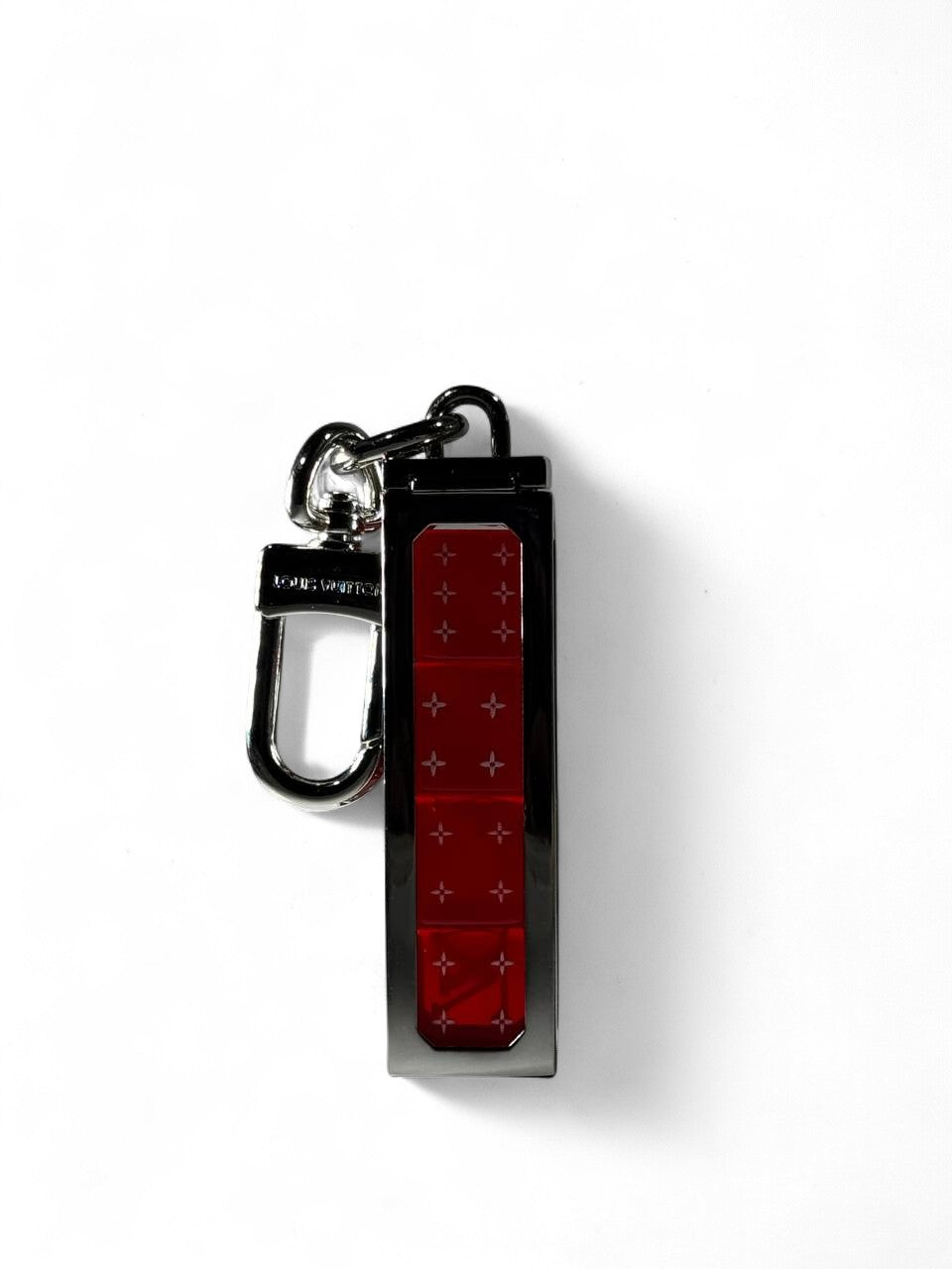 🔥 Louis Vuitton x Supreme Red Dice Keychain – Limited Edition Collab Charm 🎲🔑