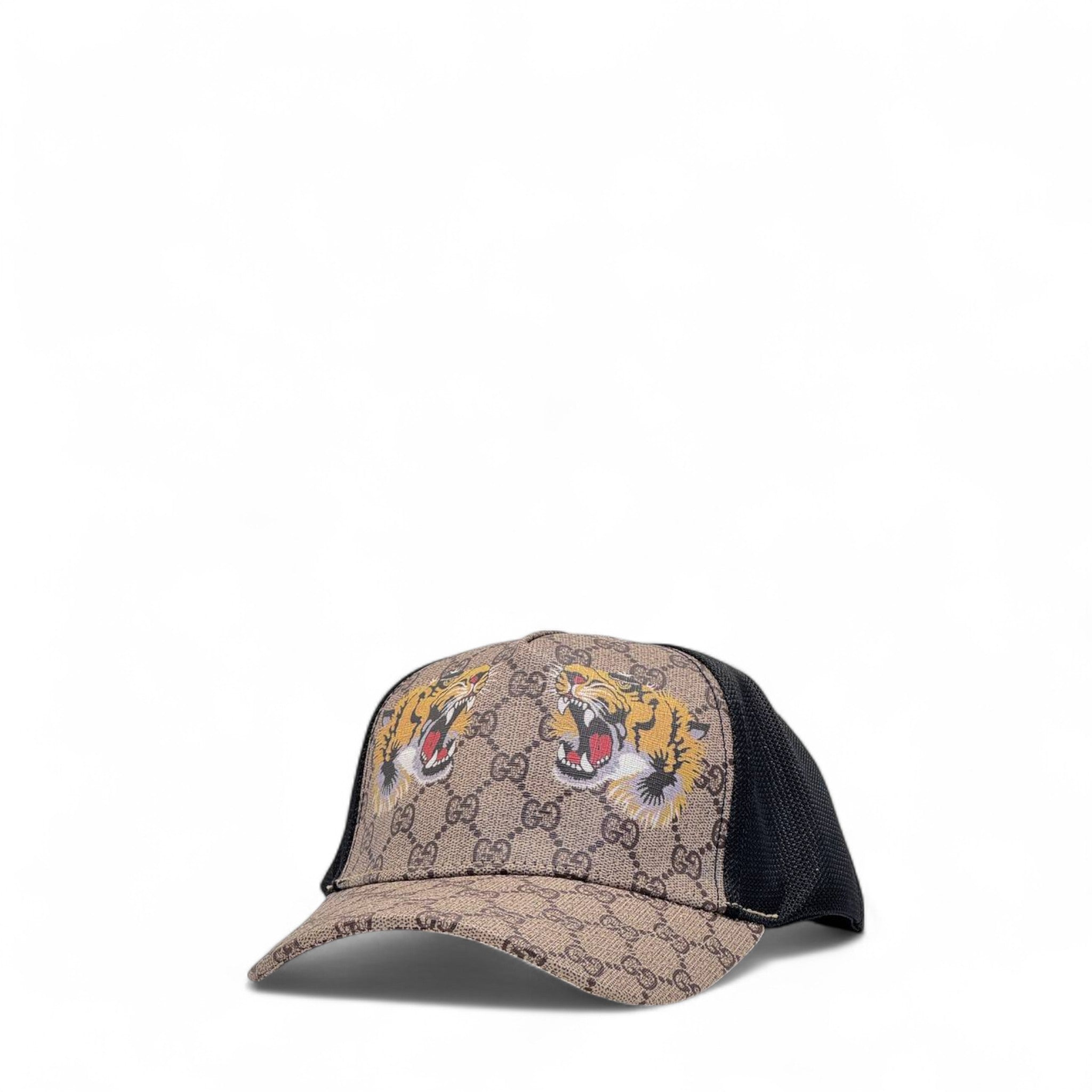 Gucci GG Supreme Tiger Cap 🐅🧢 – Fierce Luxury Streetwear