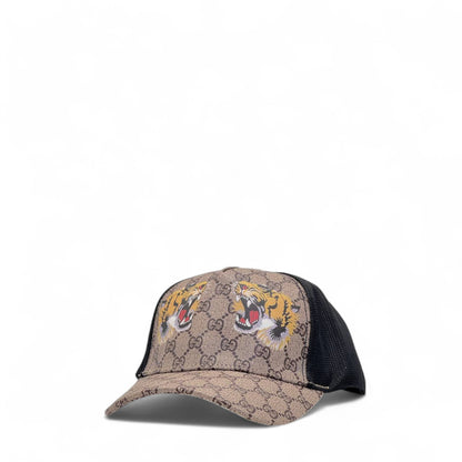 Gucci GG Supreme Tiger Cap 🐅🧢 – Fierce Luxury Streetwear