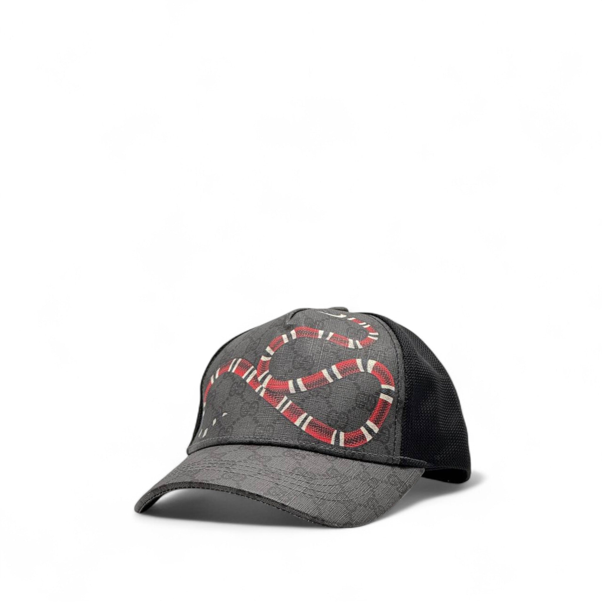 Gucci GG Black Snake Cap 🐍🖤 – Bold Venom Vibes