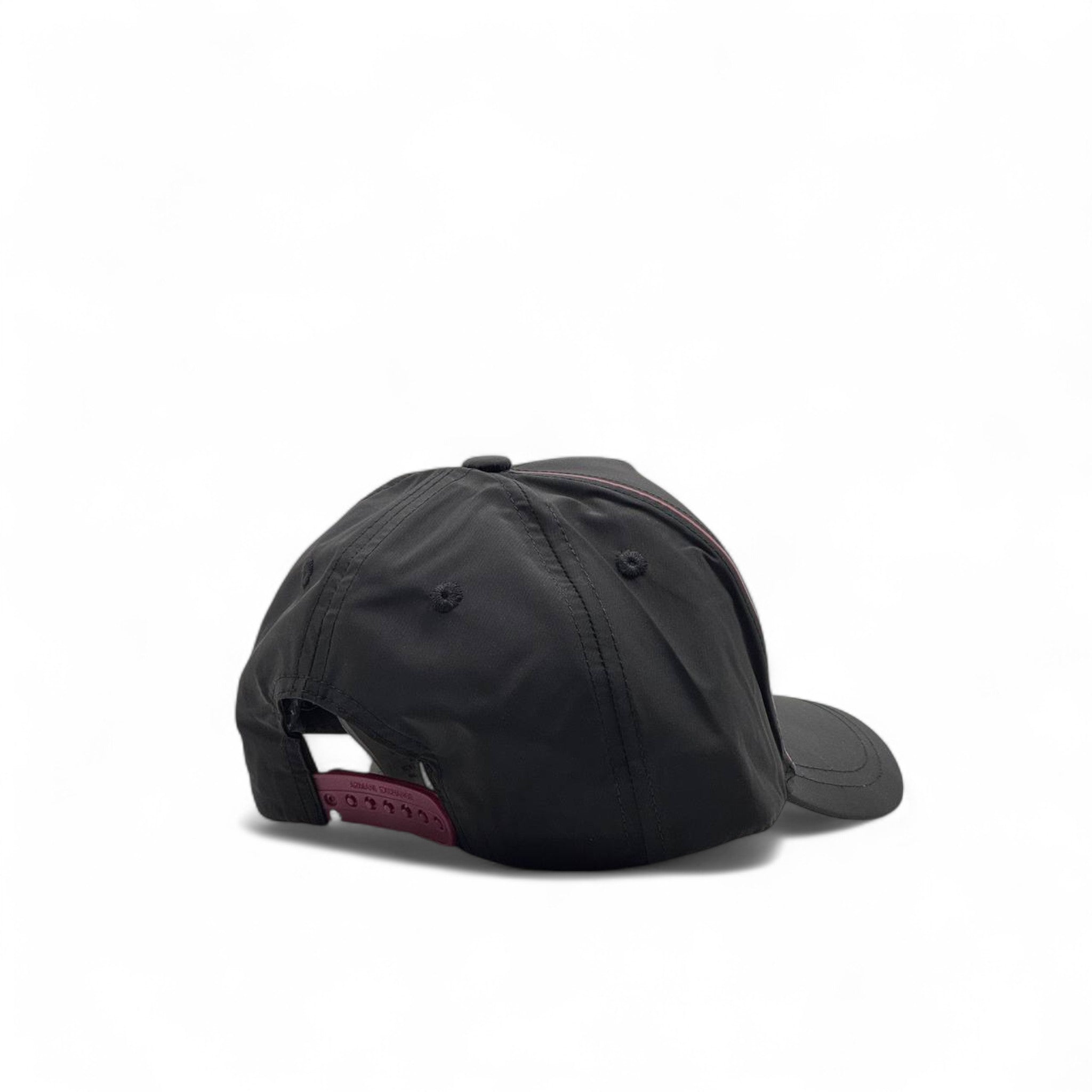 Armani Exchange Black Cap 🖤🔴 – Sleek & Stylish Minimalist Fit