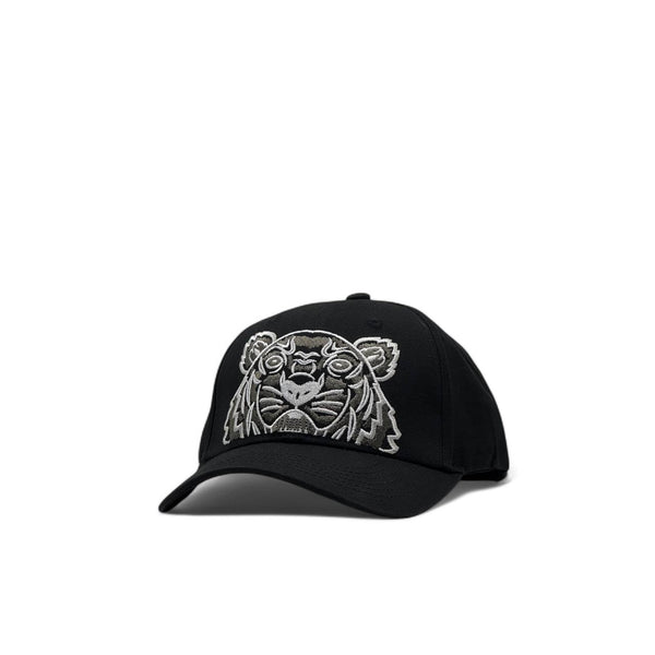 Kenzo Black Tiger Cap – Sleek Jungle Royalty