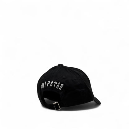Trapstar Black “T” Cap 🧢⚪ – Silent Heat, Street Certified