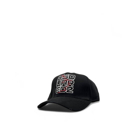 Dsquared2 Black Logo Cap – Bold Layers of Canadian Cool