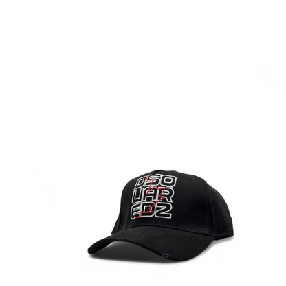 🧢 Dsquared2 Black Logo Cap – Bold Layers of Canadian Cool 🇨🇦🔥