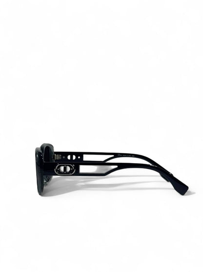 🖤 Dior Black Polarized Sunglasses – Luxury Square Frame Shades 🕶️✨