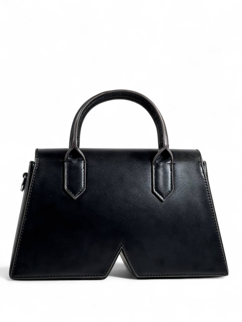 🖤 Karl Lagerfeld Iconic Black Geometric Handbag – Luxury Statement Bag ✨👜