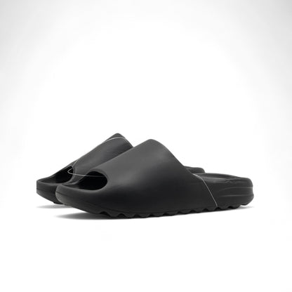 Adidas Black Adilette Slides ⚫ – Cloud Comfort with Minimalist Style