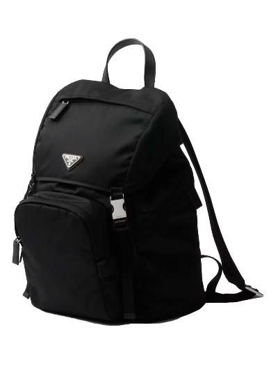 Prada Black Nylon Utility Backpack Premium Edition 🎒🖤✨