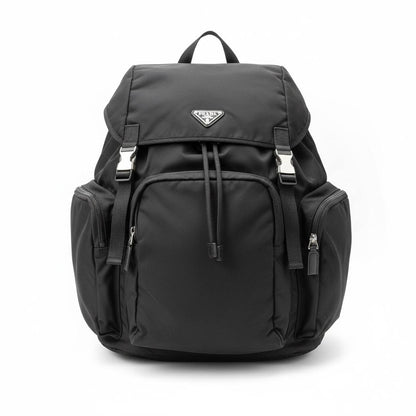 Prada Black Nylon Utility Backpack Premium Edition 🎒🖤✨