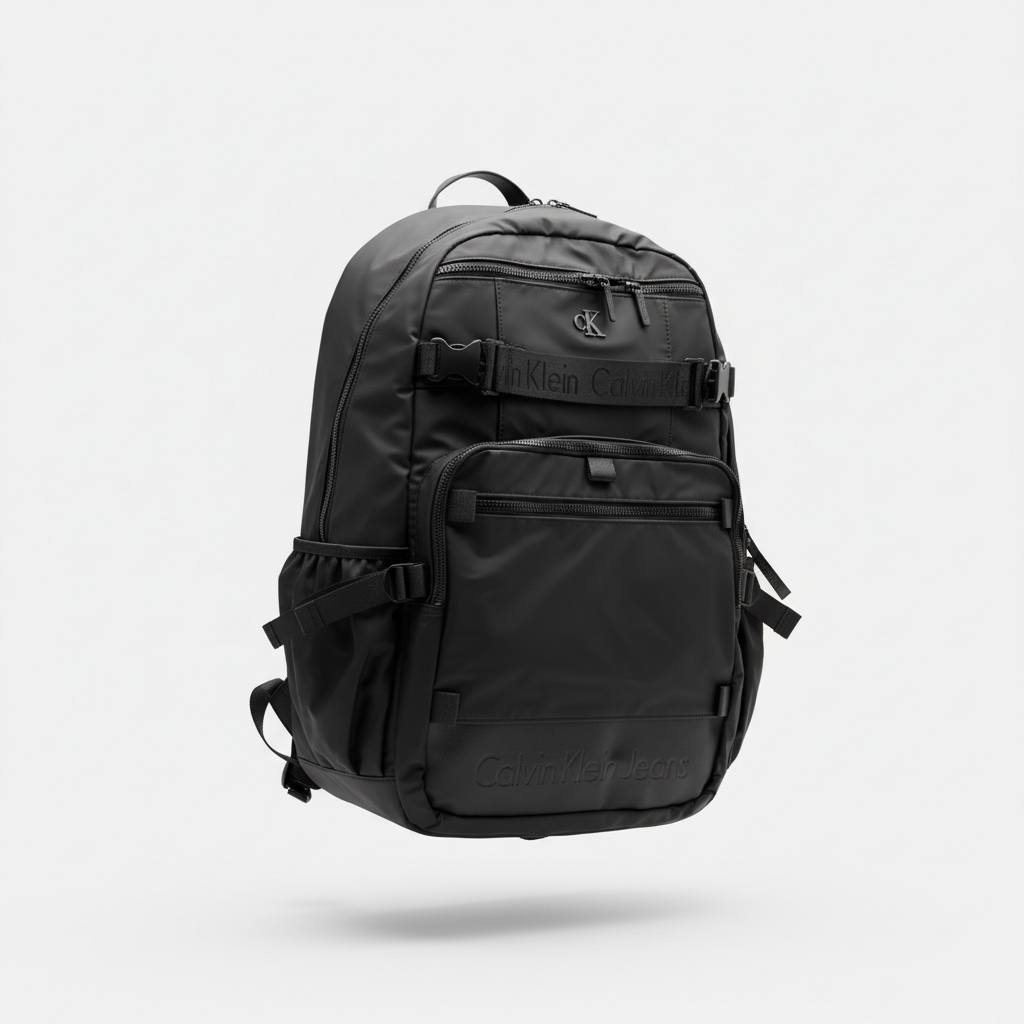 Calvin Klein Black Urban Utility Backpack Premium Edition 🎒🖤✨