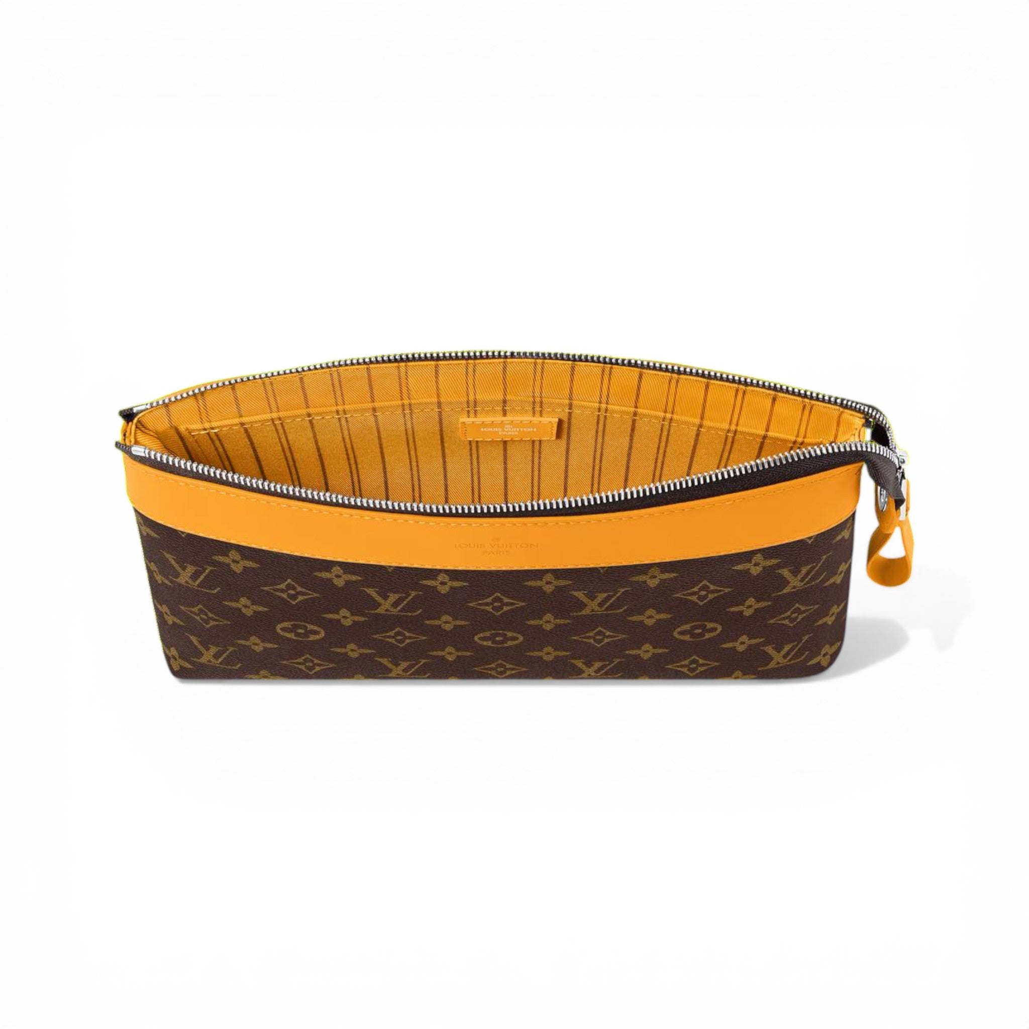 Louis Vuitton Monogram Yellow Wristlet Pouch Premium Edition 👜💛✨