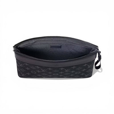Louis Vuitton Black Monogram Wristlet Pouch Premium Edition 🖤👜✨
