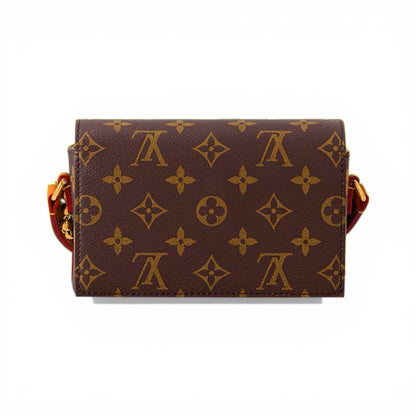 Louis Vuitton Monogram Lock Chain Crossbody Mini Bag ✨👜👑