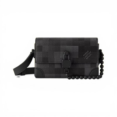 Louis Vuitton Damier Graphite Mini Crossbody Bag 🖤✨🔒