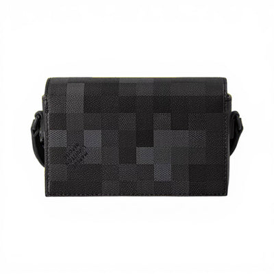 Louis Vuitton Damier Graphite Mini Crossbody Bag 🖤✨🔒