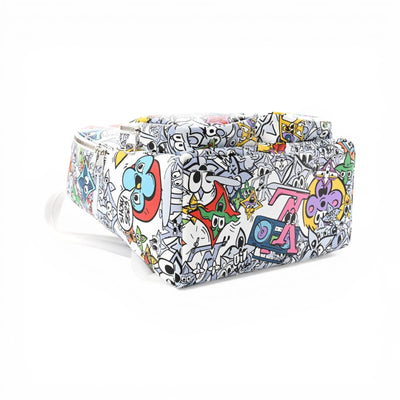 Louis Vuitton Graffiti Cartoon Backpack 🎒🌈✨