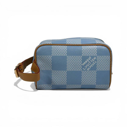 Louis Vuitton Damier Azure Blue Wristlet Pouch 💙✨👜