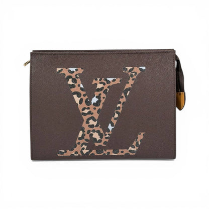 Louis Vuitton Leopard Monogram Statement Zip Pouch 🤎🐆✨