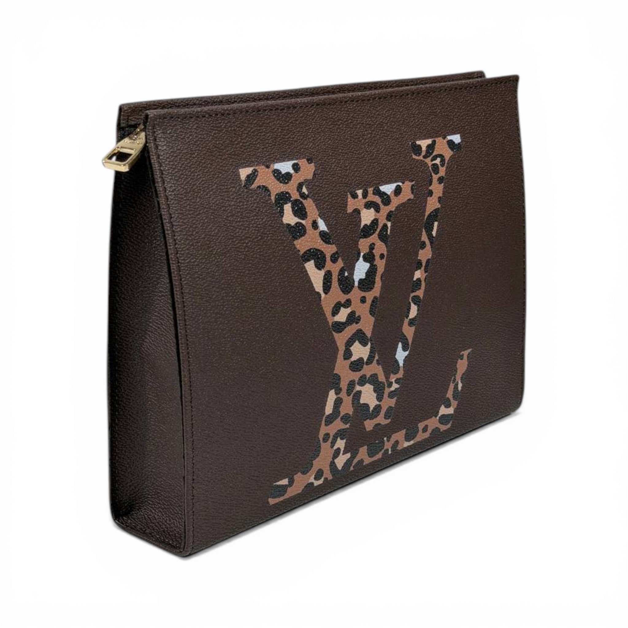 Louis Vuitton Leopard Monogram Statement Zip Pouch 🤎🐆✨