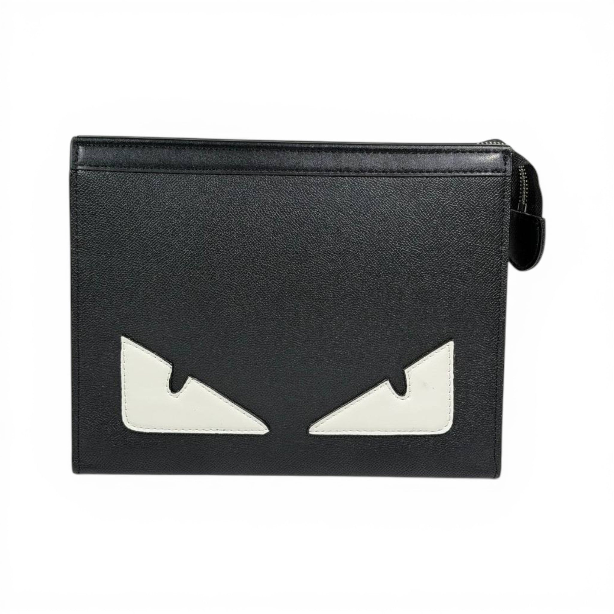 Fendi Monster Eyes Black & White Clutch Bag 🖤🤍👀