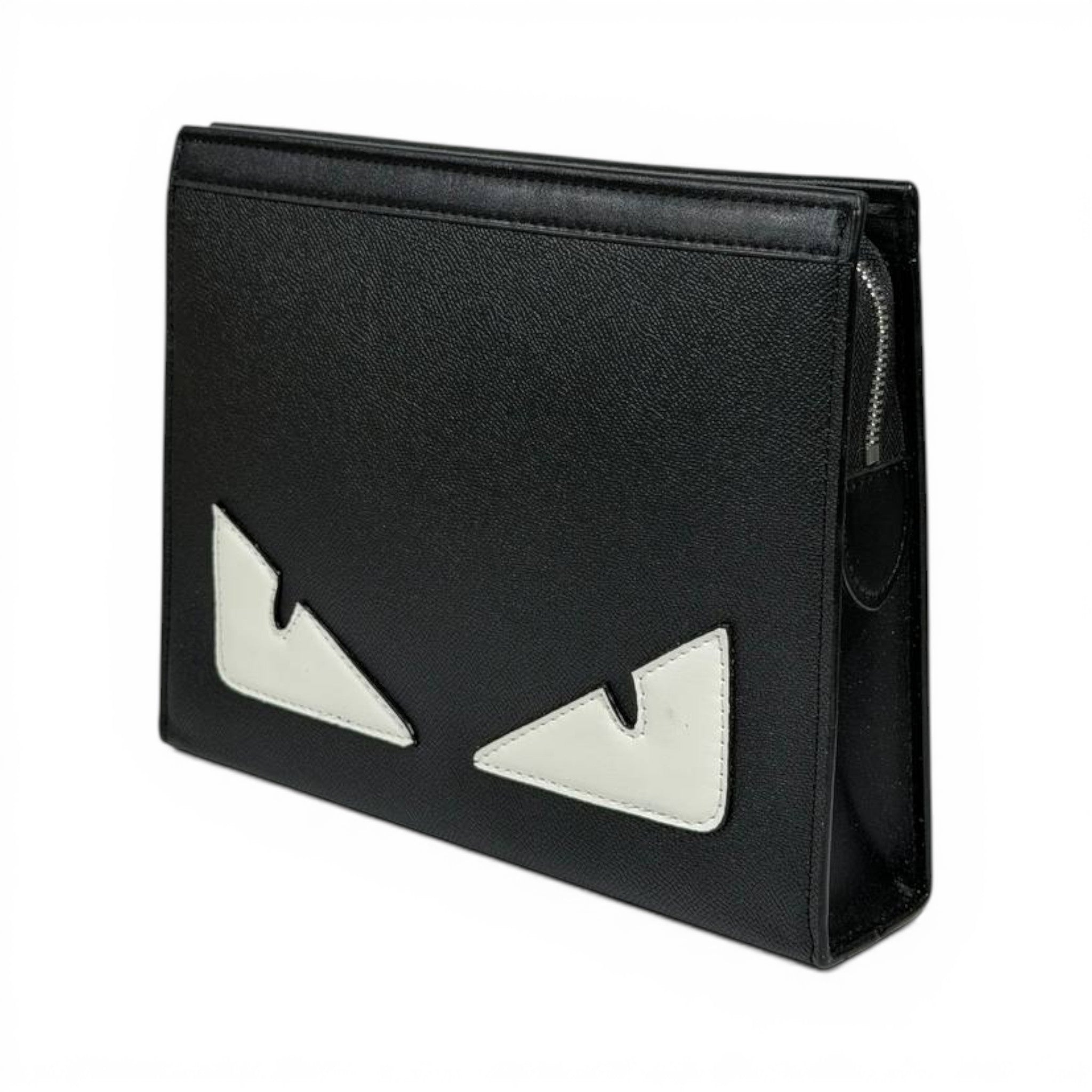 Fendi Monster Eyes Black & White Clutch Bag 🖤🤍👀