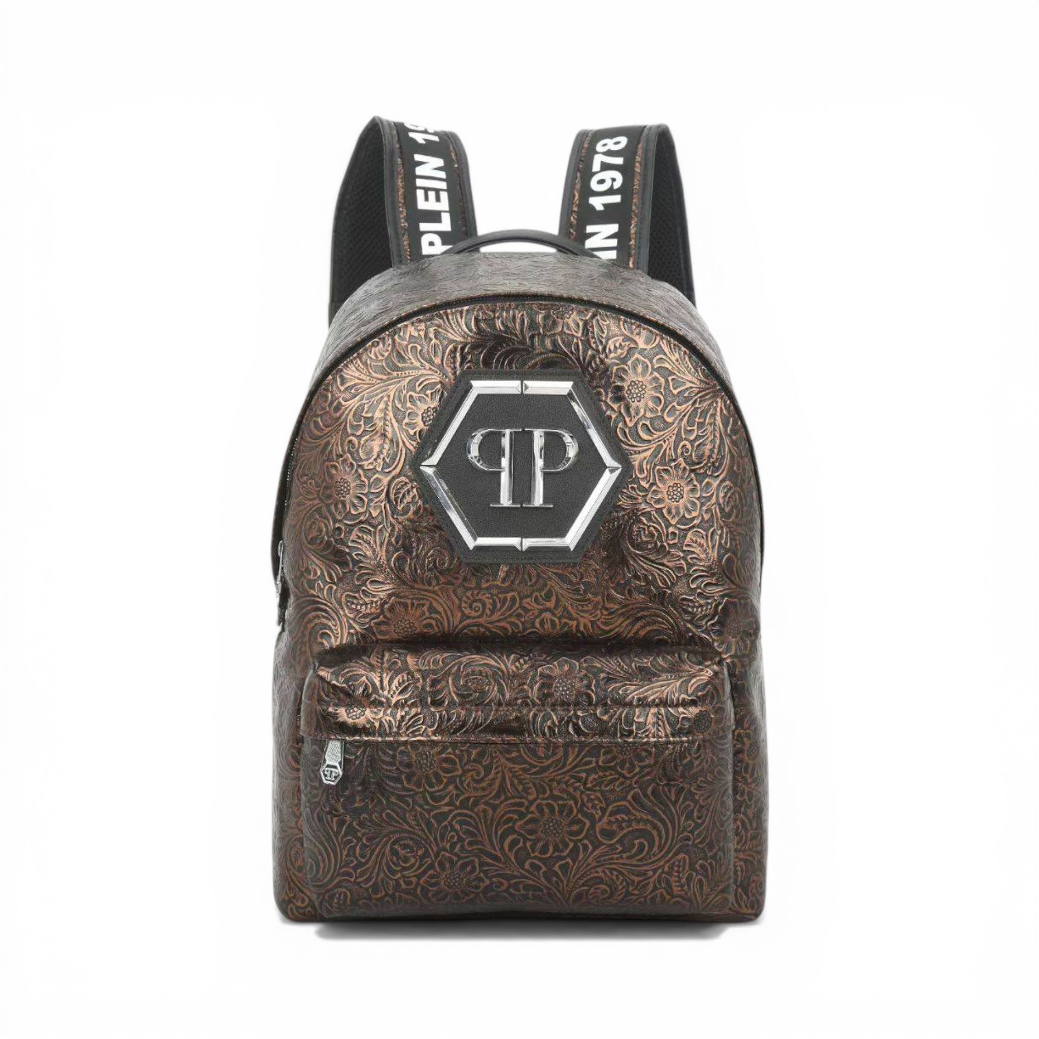 Philipp Plein Baroque Luxury Backpack 🎒🖤✨