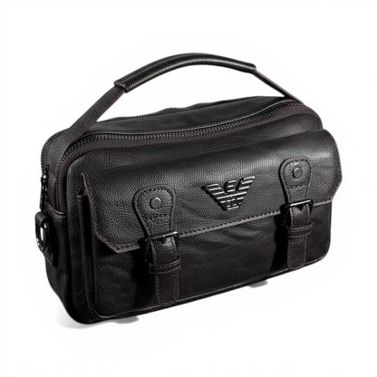 Emporio Armani Executive Black Messenger Bag 🖤✨👜