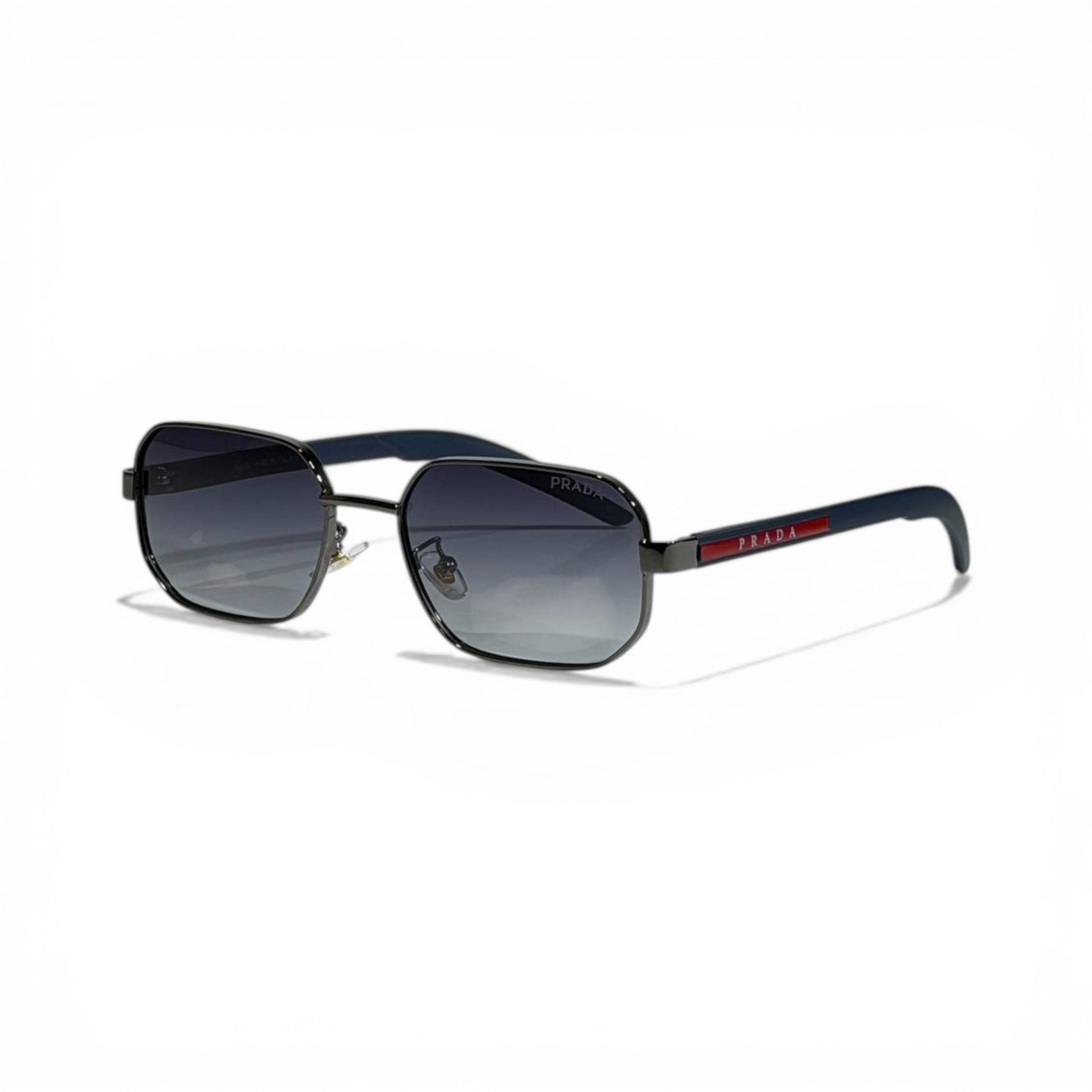 Prada Gunmetal Gradient Signature Sunglasses 🕶️🔥✨
