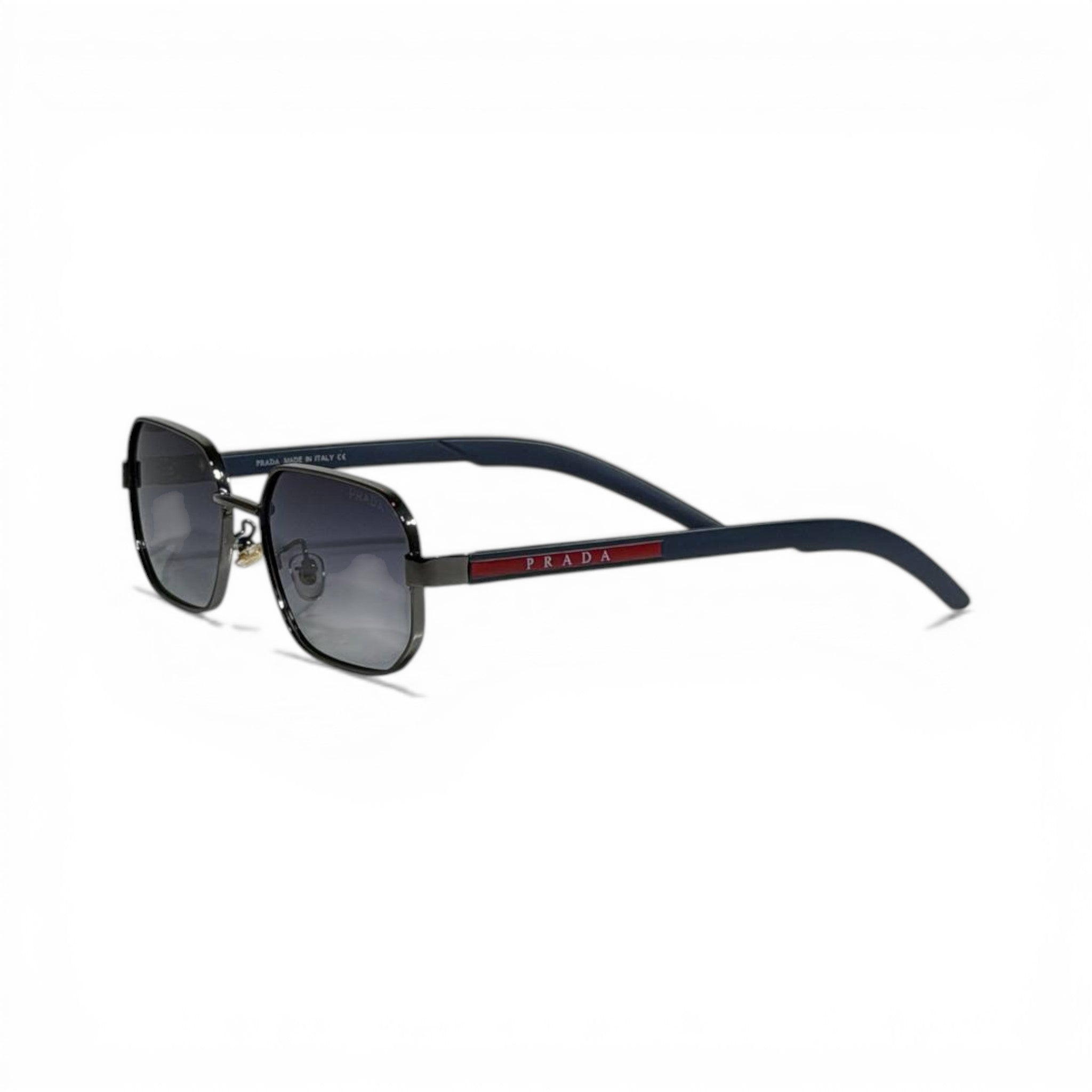 Prada Gunmetal Gradient Signature Sunglasses 🕶️🔥✨