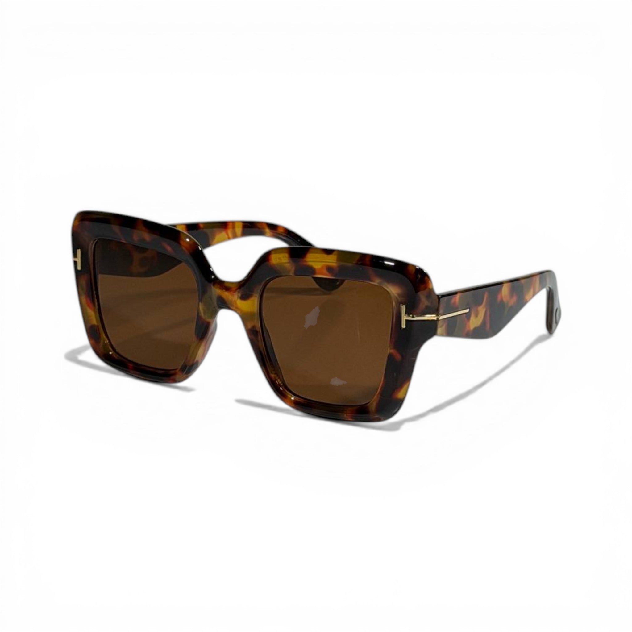 Tom Ford Inspired Havana Luxe Oversized Sunglasses 🕶️✨🤎