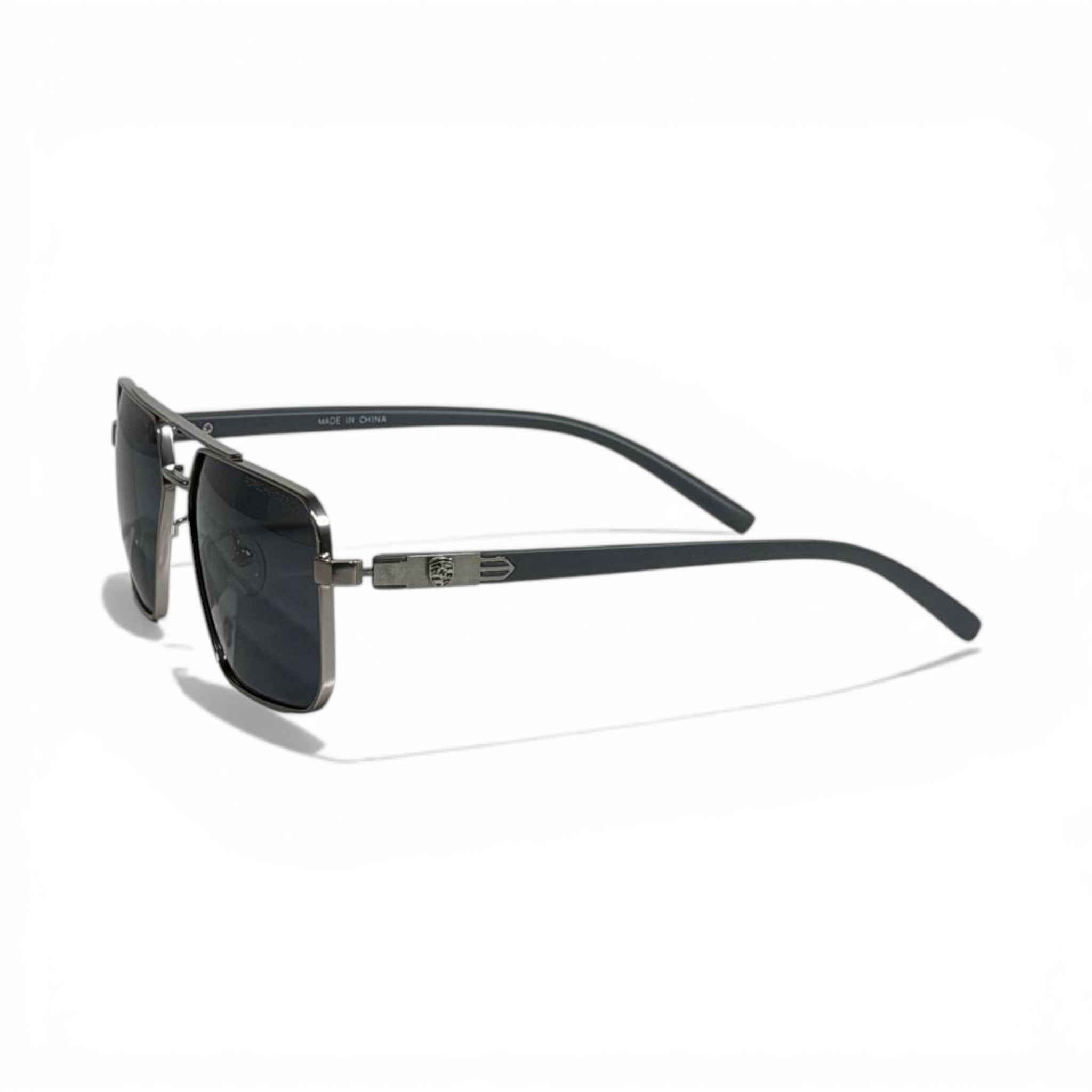 Porsche Design Titanium Square Shield Sunglasses 🕶️⚡🩶