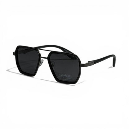 Ray-Ban Polarized Black Geometric Signature Sunglasses 🕶️⚫✨