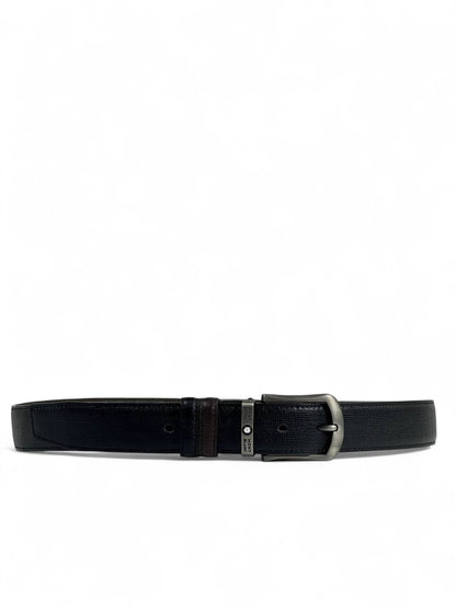 Montblanc Reversible Leather Belt 110 cm 🖤🤎 | Elegant Black & Brown | Signature Buckle