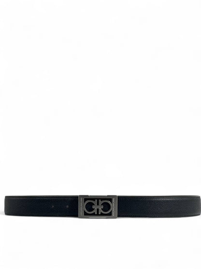 Ferragamo Reversible Leather Belt 120 cm 🖤🤍 | Double-Face | Iconic Gancini Buckle