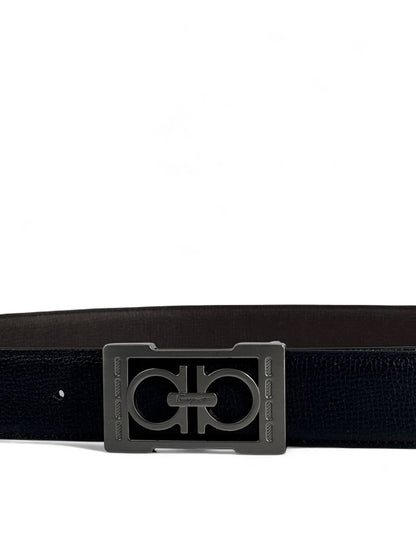 Ferragamo Reversible Leather Belt 120 cm 🖤🤍 | Double-Face | Iconic Gancini Buckle