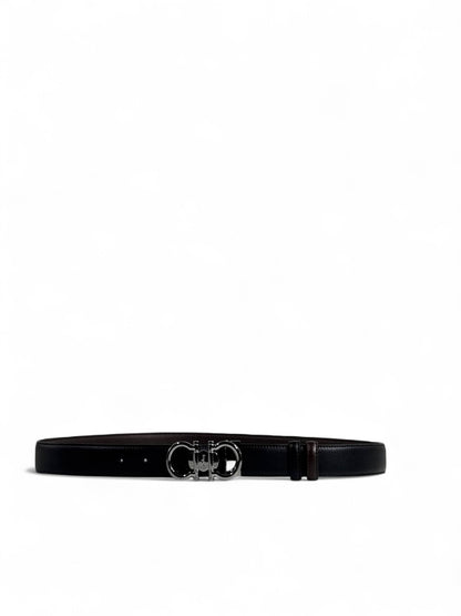 Ferragamo Reversible Leather Belt 120 cm 🖤🤍 | Double-Face | Iconic Gancini Buckle