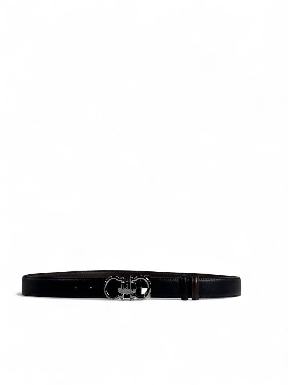 Ferragamo Reversible Leather Belt 120 cm 🖤🤍 | Double-Face | Iconic Gancini Buckle