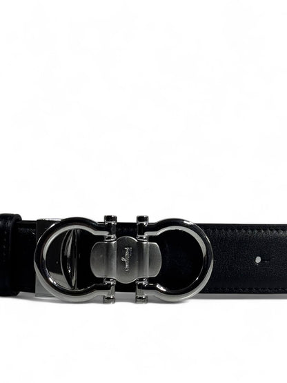 Ferragamo Reversible Leather Belt 110 cm 🖤 | Double-Face | Iconic Gancini Buckle